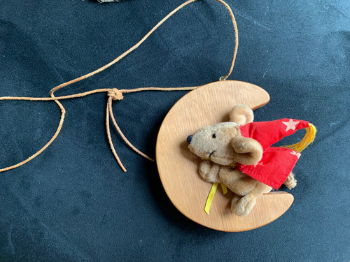 Mond mit maus schlafmaus - mond,