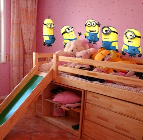 Minions wandtattoo xxl 5 - wandtattoo,