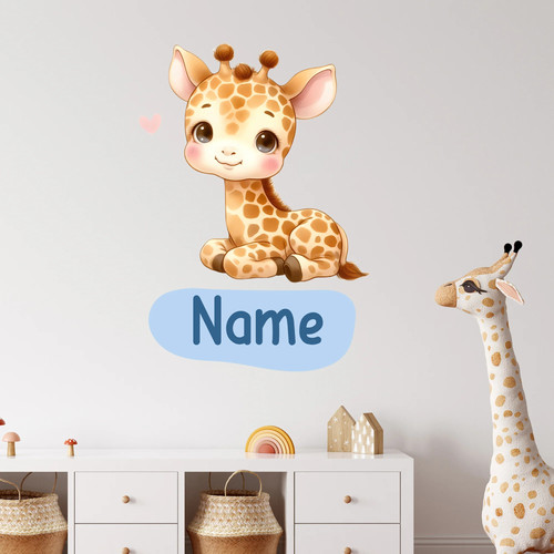 Wandtattoo giraffe - wandtattoo,