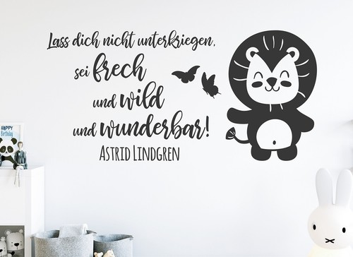 Wandtattoo astrid lindgren - astrid,