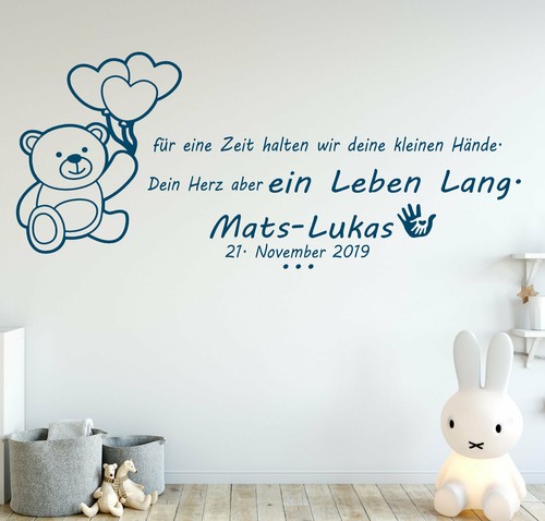 Wandtattoo babyzimmer junge - babyzimmer,