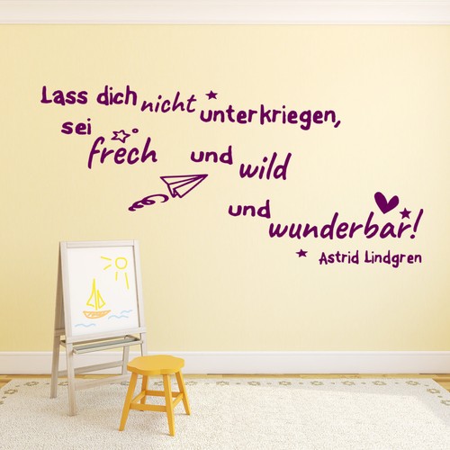 Wandtattoo fürs kinderzimmer - wandtattoo,