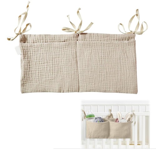 Babybett organizer baumwolle - organizer,