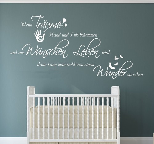 Wandtattoo kinderzimmer baby - kinderzimmer,