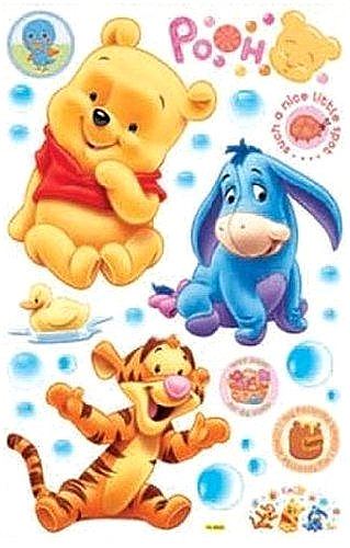 Winnie pooh wandtattoo - winnie,