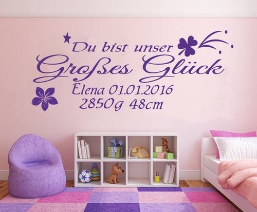 Wandtattoo kinderzimmer baby - kinderzimmer,
