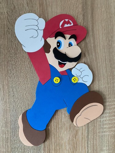 Moosgummi super mario figur - mario,