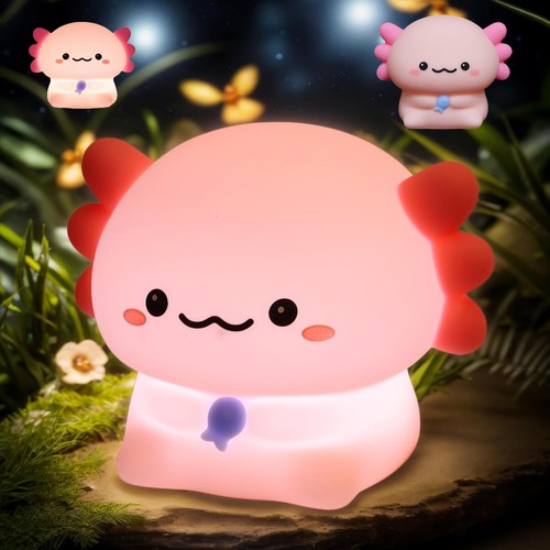 Axolotl nachtlicht silikon - axolotl,