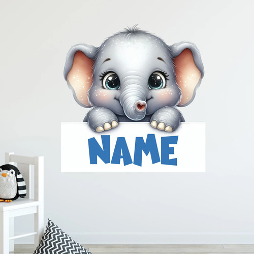 Wandtattoo elefant - wandtattoo,