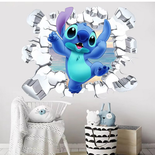 Stitch wandtattoo wandsticker - wandtattoo,