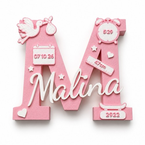 Buchstabe name personalisiert - name,